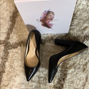 Jessica Simpson JS Tanysha black soft, silky pumps